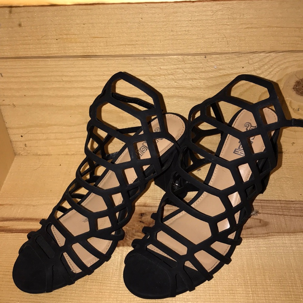 Black heels